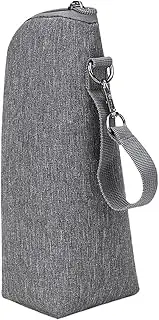 BESTonZON Sulated Baby Bottle Bag Portable Thermal Bag for Milk Storage Cut Proof Puncture Resistant Leakproof Easy Clean Nursing Pouch Handheld for Bottle Outdoor Use Baby Supply