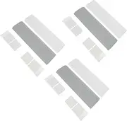 HOMSFOU 6pcs Cable Organizer Wall Wire Storage Tubes Computer Cable Fixing Clips Wire Management for Home Office Use Prevents Electric Leakage Easy Installation