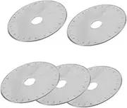 Hohopeti Replacement Fabric Cutting Blades 5 Pcs Quilting Rotary Cutter Round Hole Blades Perfect for Patchwork Sewing