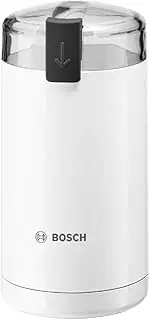 Bosch TSM6A011W Coffee Grinder Stainless Steel Impact Knife Safety Function 180 W 75 g Bean Container Electric White