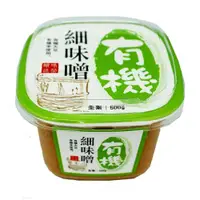 在飛比找ETMall東森購物網優惠-【味榮】有機細味噌500g