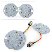 LED 1157 BAY15d Turn Signal Daytime Running Panel Lamp fit Harley Bad Boy Fatboy