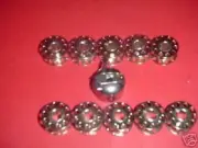 Bobbin Case &10 Bobbins Fits Most Front Loading Machine