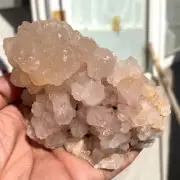 1815ct Pink Nirvana Quartz Crystal Cluster Natural Geodes Rough Healing Specimen