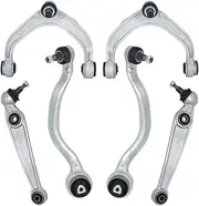 6pcs Front Upper Lower Control Arm Ball Joints Sets Kits Compatible For BMW X5 X6 E70 2007 2008 2009 2010 2011 2012 2013 2014