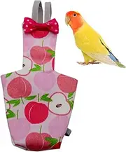 Bird Diaper - Adjustable Soft Bird Nappy, Reusable Pigeon Pants, Bird Diapers for Parrots, Bird Diaper Flight Suit, Lightweight Urine Wet Suit for Cockatiels Conure Macaw African Budgies
