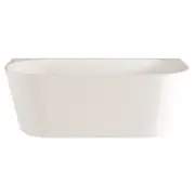 Rick Mclean's Bathware 1500mm Modern Back To Wall Free Standing Bath