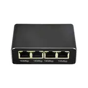 1000Mbps RJ45 Gigabit Ethernet Splitter LAN Network Internet 1 to 4 Out Adapter