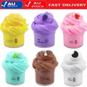 UP 8Pcs Fairy Floss Cloud Slime Reduced Pressure Soft Mud Stress Relief Clay Toy
