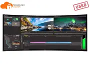 LG Monitor 34UC99-W 34" Curved WQHD IPS Monitor VGA DP HDMI UWQHD No Stand