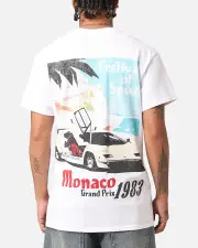 [GOAT CREW] Goat Crew Monaco 1983 T-shirt White - Size 2XL 2XL White