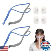 ANMOZJIA 2-Pack ResMed P10 Headgear AirFit P10 Nasal Pillow CPAP Mask Replace