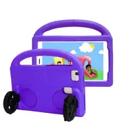 MCC Kids Samsung Galaxy Tab A7 Lite 8.7" Case Cover Shockproof T220 Wheel [Purple]