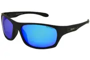 Mangrove Jacks Crusader C8 Matte Black / Ice Blue Revo Polarised Lenses