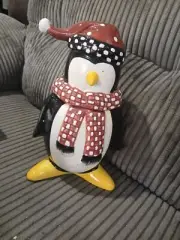 Debbie Mumm Peguin Tea Ceramic Canister