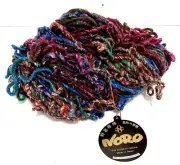 NEW NORO made in Japan 75% wool 25% silk yarn chunky yarn skein hank jewel tones