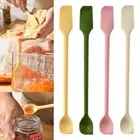 4Pcs Heat Resistant Silicone Spatula Set Butter Spreader Cake Cream