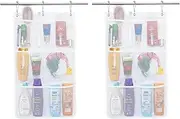 Mesh Shower Caddy,2 Pack Shower Bag Quick Drying to Hold Soap,Shampoo and Cruise Ship Essentials