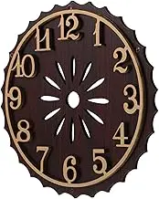 HOMOCONO Replacement Clock Mechanism Kit Cuckoo Clock Movement DIY Wall Clock Silent Mechanism Round Plastic Dial Wall Clock Accessories