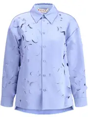 [Marni] Marni-Camicia A Fiori Ritagliati-Donna 40 IT