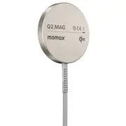 Momax 1.5m 15W Wireless Qi2 Magnetic Wireless Charger - Titanium - Apple MagSafe [UD32L]
