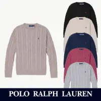 在飛比找momo購物網優惠-【RALPH LAUREN】RL POLO 經典圓領刺繡小馬