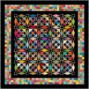 MALUKU - 85" x 85" - Pre-cut Patchwork Quilt Kit by Quilt-Addicts Large Double`