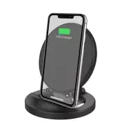 Cygnett PrimePro Wireless 15W Phone Charger Stand Fast Adjustable - Black