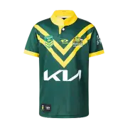 Australian Kangaroos 2025 CLASSIC Youth Home Jersey | Green by Sporting House