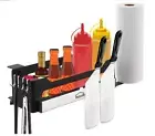 Griddle Caddy for Blackstone 28"/36" Griddle Accessories W/Paper Towel Holder &