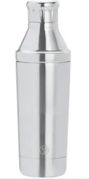 YDRINK Cocktail Shaker Leakproof Stainless Steel 700ml Bar Drink Mixer-Polished