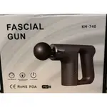 [FASCIAL GUN] 筋膜槍 按摩槍 KH-740 全新現貨 五檔變速 強震按摩 三種按摩頭讓痠痛說掰掰 送禮自用