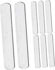 Alasum 8 Pcs Weighted Steel Plates for Strength Training Durable Electroplated Steel for Enhanced Workout Experience for Weightlifting and Running Exercises