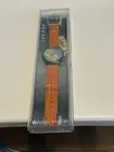 1992 Green & Yellow Rainbow Swiss Made Swatch Chronograph, Swatch Chrono 90s