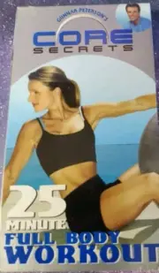 Gunnar Peterson’s Core Secrets VHS 25 Minute Full Body Workout
