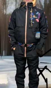 NEW Columbia Mens Wintertrainer Full VENTED Snowsuit Retro Look Mens Sz XS