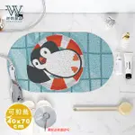 【好物良品】浴室防滑絲圈瀝水墊40×70CM-橢圓型系列