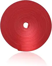 26Ft (8m) Red Automotive Wheel Rim Protector, Rim Guards for Car Rims, Protects Against Scrapes, Scratches, Scuffs, Curb Rash & Pothole Damage