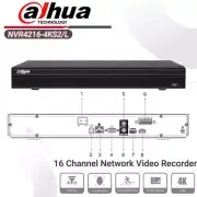 Dahua 4K NVR NVR4216-4KS2/L 16CH 2SATA 4K 12MP Network Video Recorder No-POE