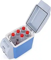 Portable Mini Fridge, Compact Car Refrigerator 7.5L Car Refrigerator Electronic Refrigerator Freezer Cooler Travel Dual-use Portable Car Fridge for Travel and Camping