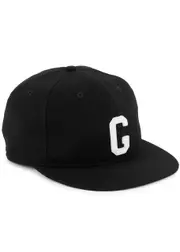 Fear OF God Black Appliquéd Felt cap One Size