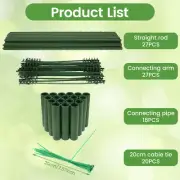Tomato Cage Tomatoes Trellis Assembled Tomato Plant Cage Garden Vegetable·-