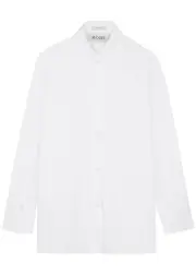 Rohe Oversized Cotton-poplin Shirt - White - 38 (UK10 / S) 38 (UK10 / S)