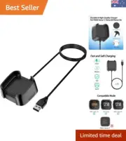 1M Long Magnetic Charger for Fitbit Versa Chargers & Fitbit Versa Lite Charge...