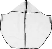 DECOMELODY Golf Bag Rain Cover Durable Transparent Protection for Luggage UV Dust Resistant with Sticky Straps for Outdoor Use