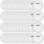 50PCS 2.36Inch Button Maker DIY Button Pins, Acrylic Button Badge Clear4480