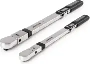 TEKTON 3/8, 1/2 Inch Drive 72-Tooth Split Beam Torque Wrench Set ( 2-Piece set )