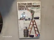 Tamiya German Tank Engine Maintenance Crew Set Model Kit 1/35 #35180