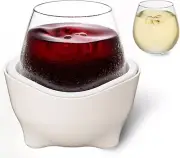 Innovative Compact Wine Chiller for Stemless Glassware - Chill with Style