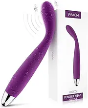 SVAKOM COCO G Spot Vibrator - 8 Seconds to Orgasm Finger Shaped Waterproof Vibes for Women - 25 Vibrations Clitoris Nipple Vagina Massagers - Adult Female Sex Toys
